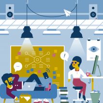 Workplaces must include spaces for work and rest to foster innovation, finds Haworth