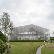 Carmody Groarke unveils plans to build transparent “shield” around Mackintosh’s Hill House