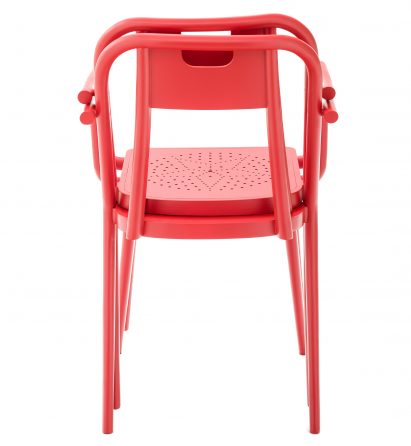 Dutch designer Ineke Hans has designed a steam bent conference chair for Kunsthalle Wien