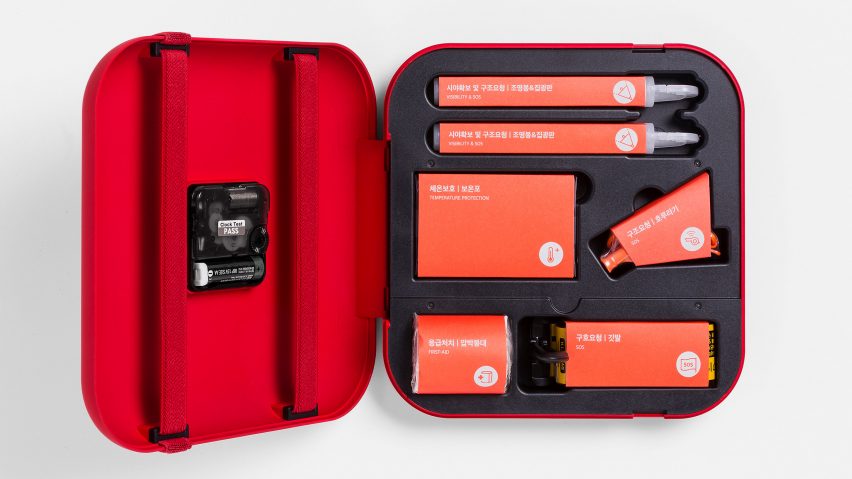 SWNA designs clock that doubles as an emergency kit
