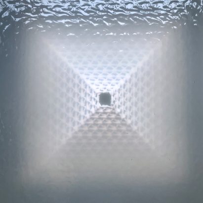 Liquid Printed Bag and Lamp by MIT Self-Assembly Lab and Christophe Guberan