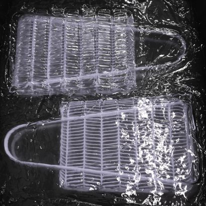 Liquid Printed Bag and Lamp by MIT Self-Assembly Lab and Christophe Guberan