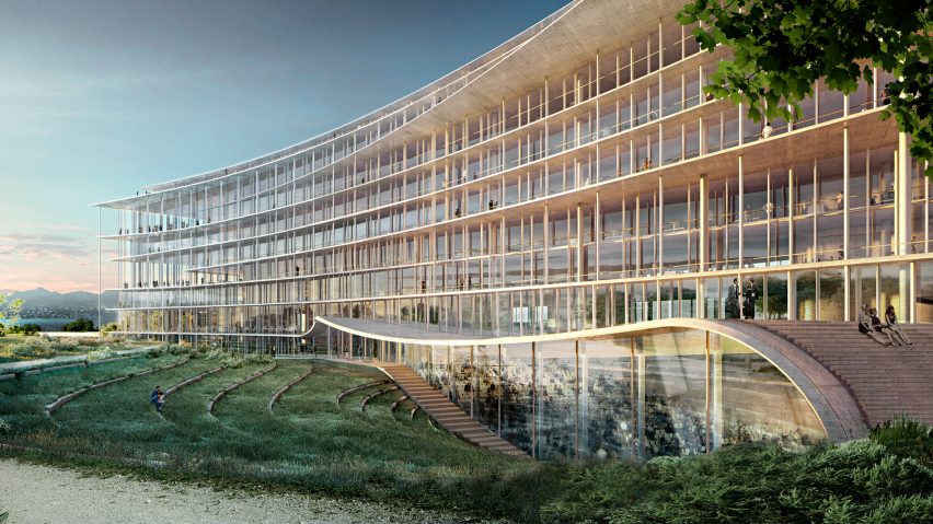 Herzog & de Meuron wins contest for Swiss bank on the shore of Lake Geneva