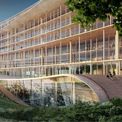 Herzog & de Meuron wins contest for Swiss bank on the shore of Lake Geneva