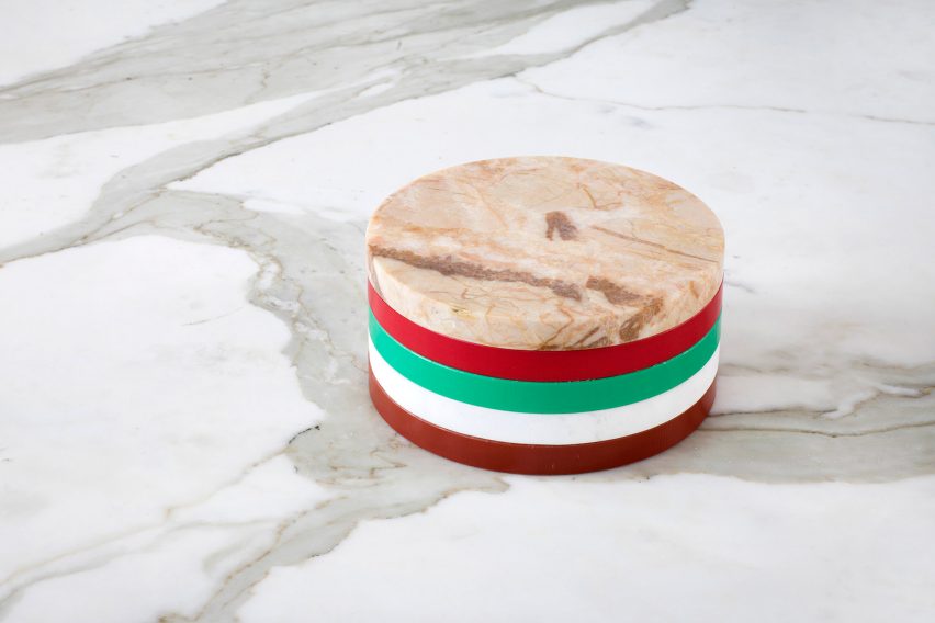 Dezeen has teamed up with Antwerp-based label valerie_objects to give readers the chance to win one of three pairs of kitchen accessories, designed by Belgian duo Muller Van Severen.