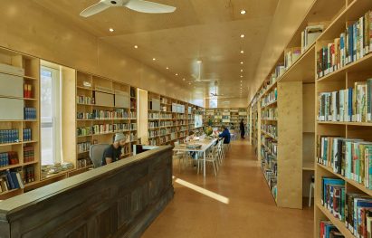 Newbern Library by Rural Studio