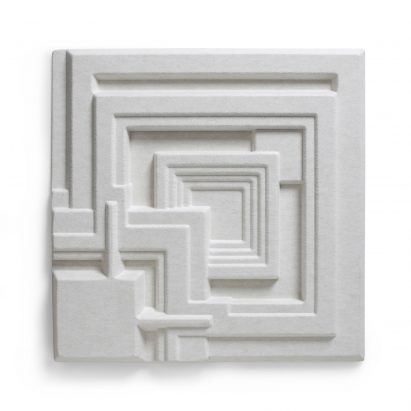 Ennis tiles by Offecct, based on designs by Frank Lloyd Wright.