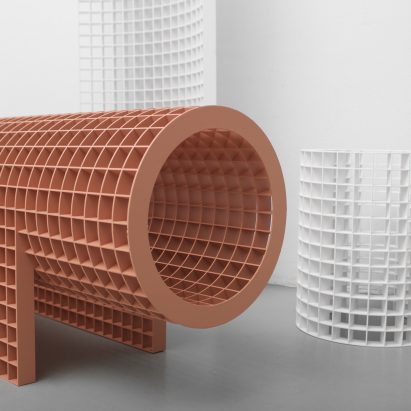 OS & OOS bases gridded furniture collection on architectural structures