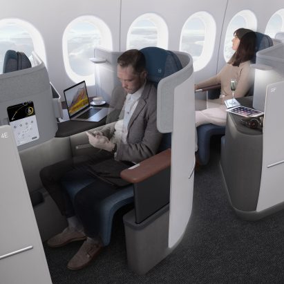 PearsonLloyd designs new business class environment for Lufthansa