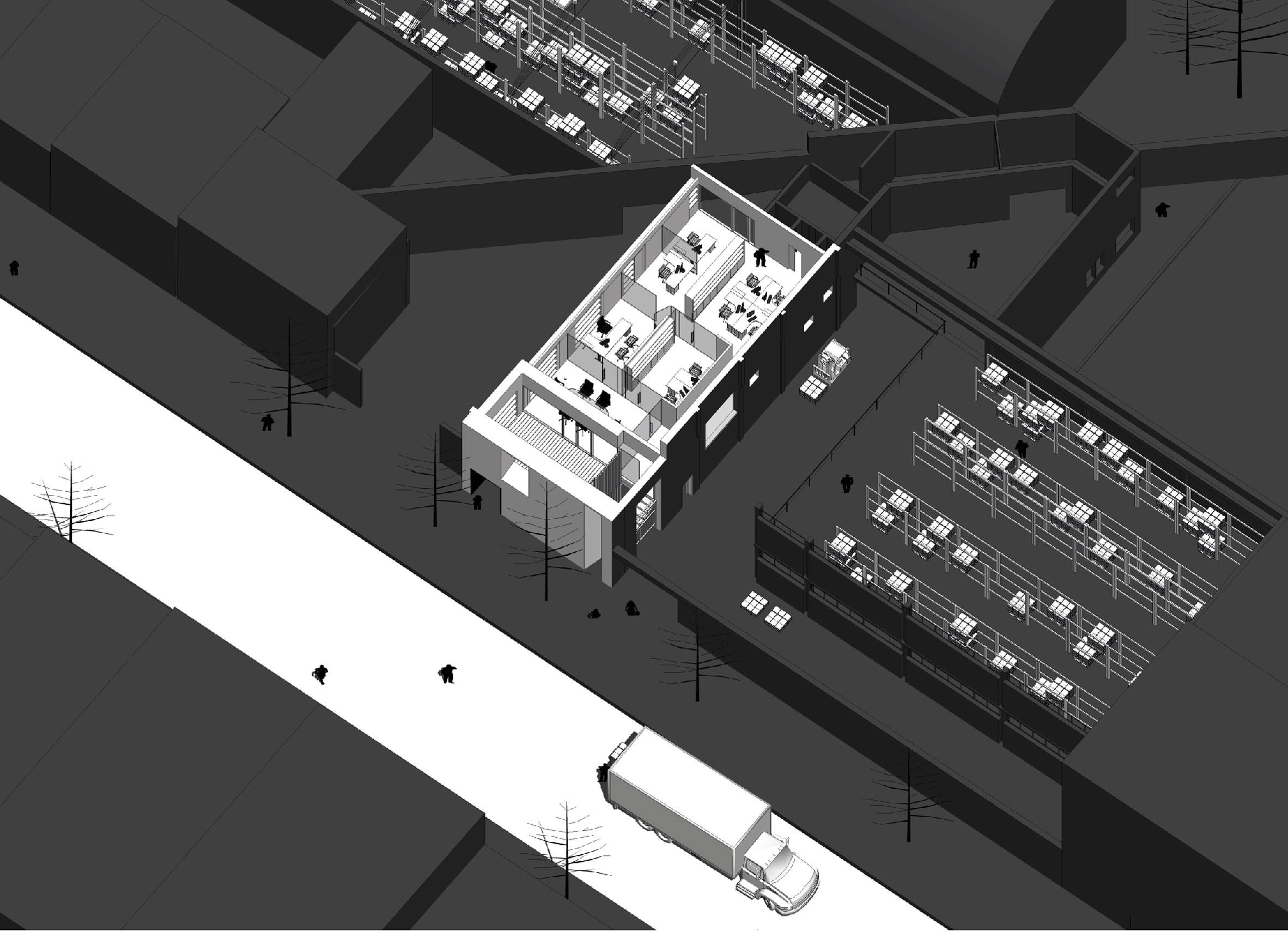 Prinzi office by Cotignola, Staricco, Tobler