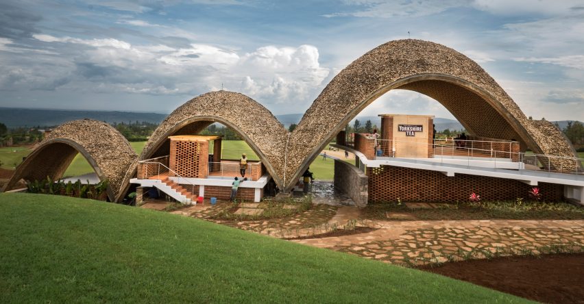 Rwanda cricket stadium by Light Earth Designs
