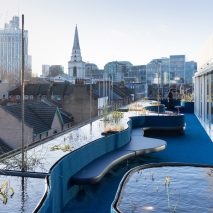 SelgasCano adds roof extension with pools and plants to Second Home offices in London