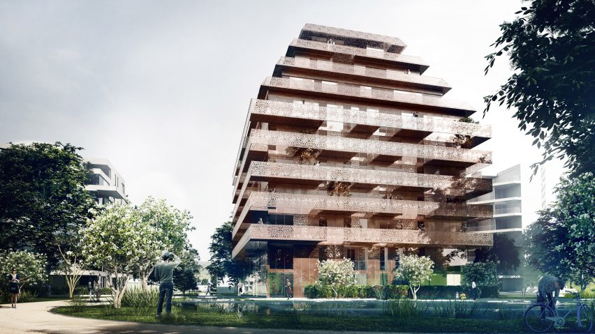 Ski Vest tower by Reiulf Ramstad Arkitekter