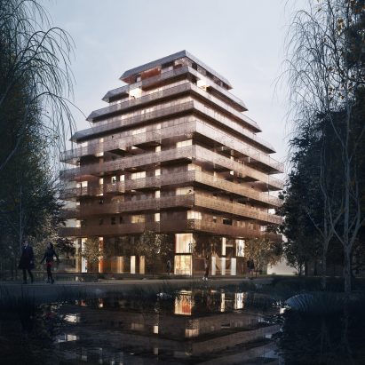 Ski Vest tower by Reiulf Ramstad Arkitekter