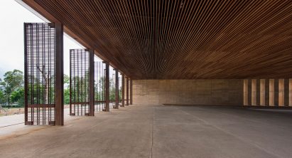 Teopanzolco Cultural Center by Productora and Isaac Broid