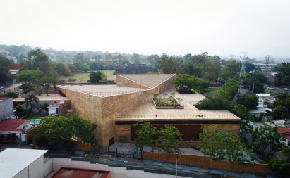 Teopanzolco Cultural Center by Productora and Isaac Broid
