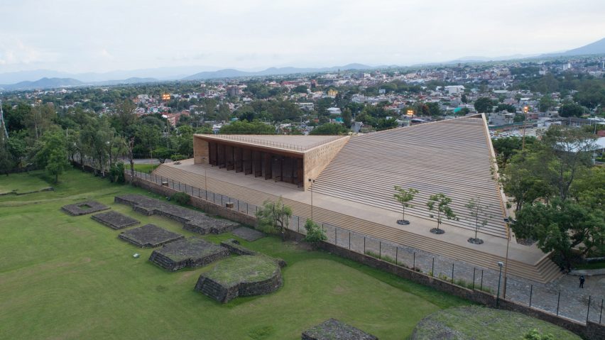 Teopanzolco Cultural Center by Productora and Isaac Broid