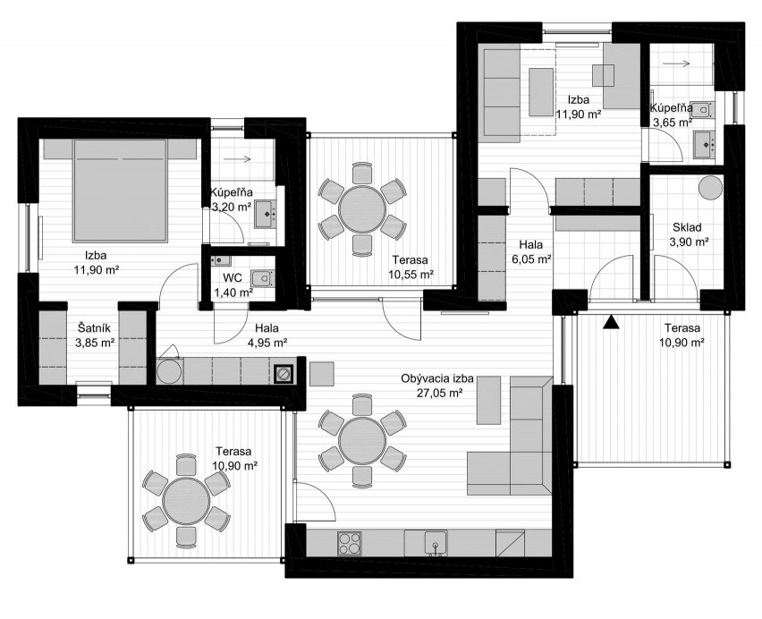 3x3 Houses by Endorfine