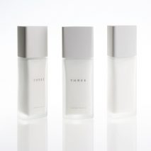 Tokujin Yoshioka designs minimal packaging for Japanese skincare brand