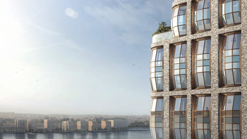“It’s like someone blew bubbles in the windows of a postmodern tower”