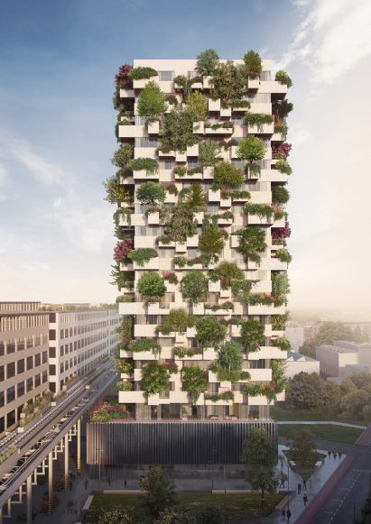 Trudo Vertical Forest in Eindhoven by Stefano Boeri Architetti