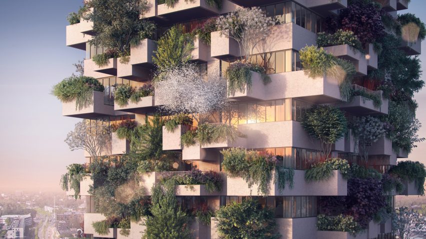 Trudo Vertical Forest in Eindhoven by Stefano Boeri Architetti