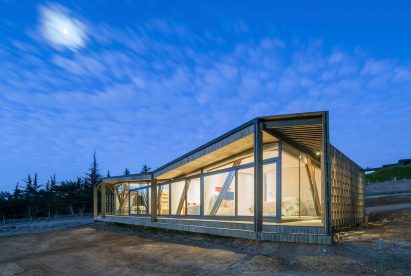 Almost Cube House by Land Arquitectos