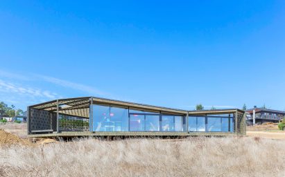 Almost Cube House by Land Arquitectos