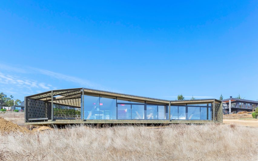 Almost Cube House by Land Arquitectos