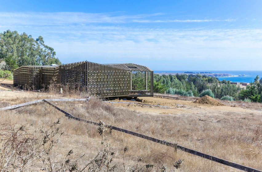 Almost Cube House by Land Arquitectos