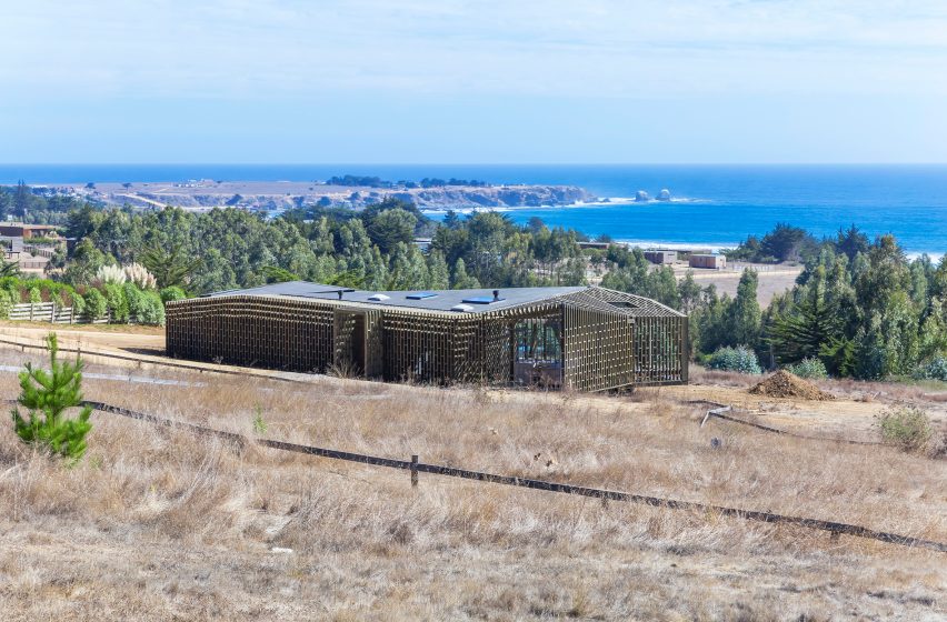 Almost Cube House by Land Arquitectos