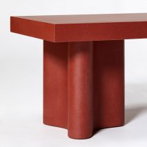 François Bauchet creates “clover-shaped” furniture for Galerie Kreo