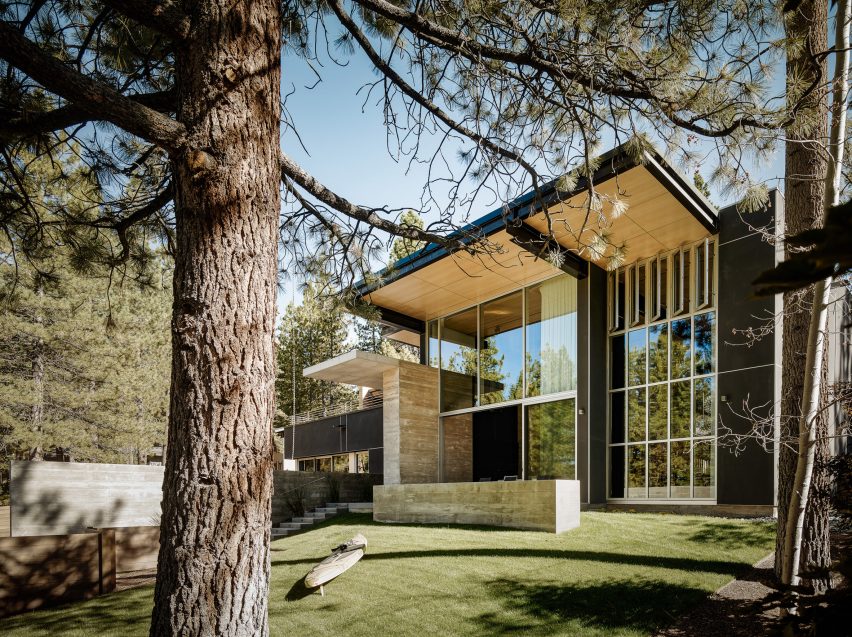 Burnt Cedar by Faulkner Architects