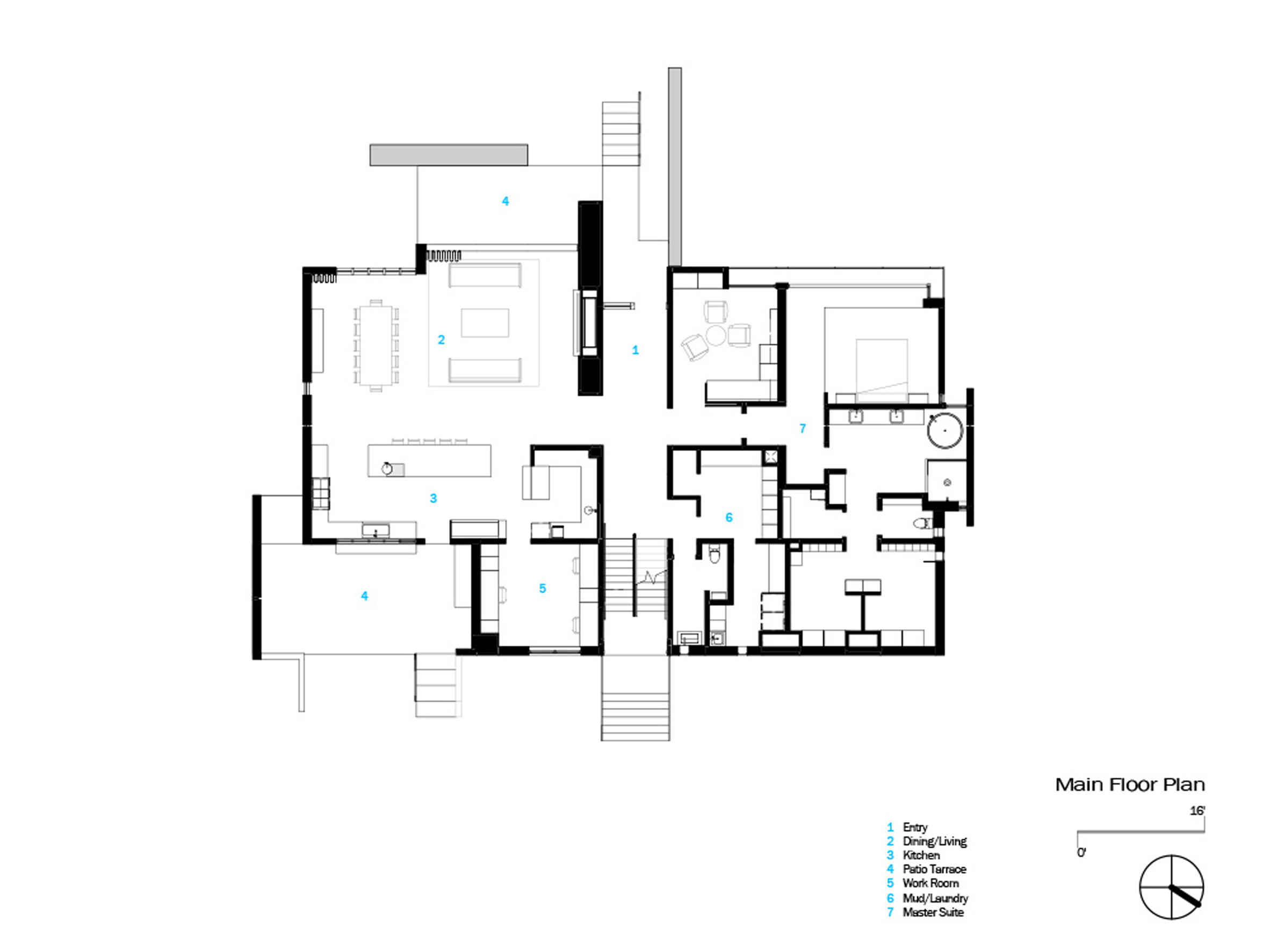 Burnt Cedar by Faulkner Architects