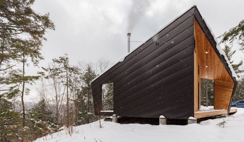 Cabin on a Rock by I-Kanda Architects