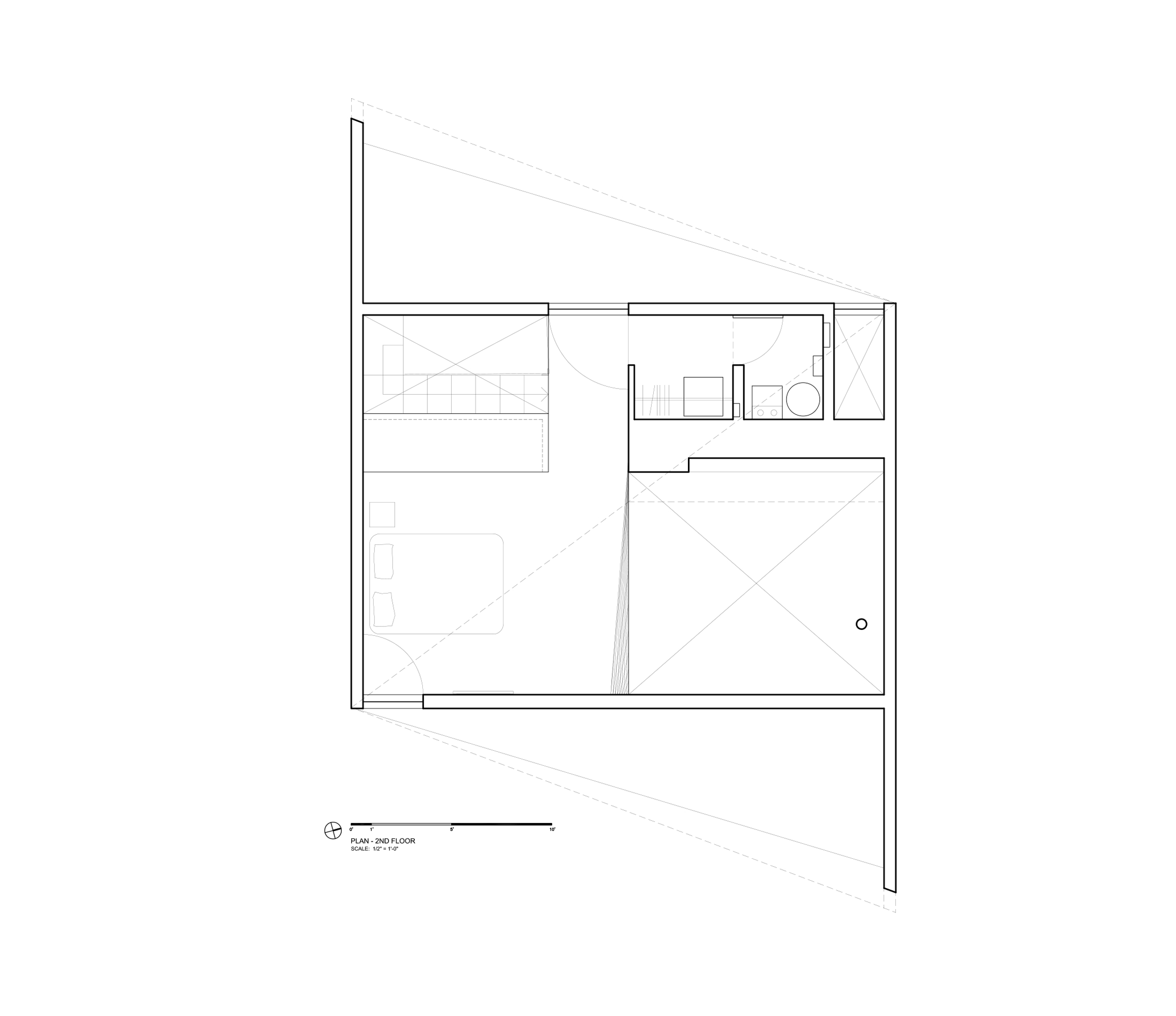 Cabin on a Rock by I-Kanda Architects