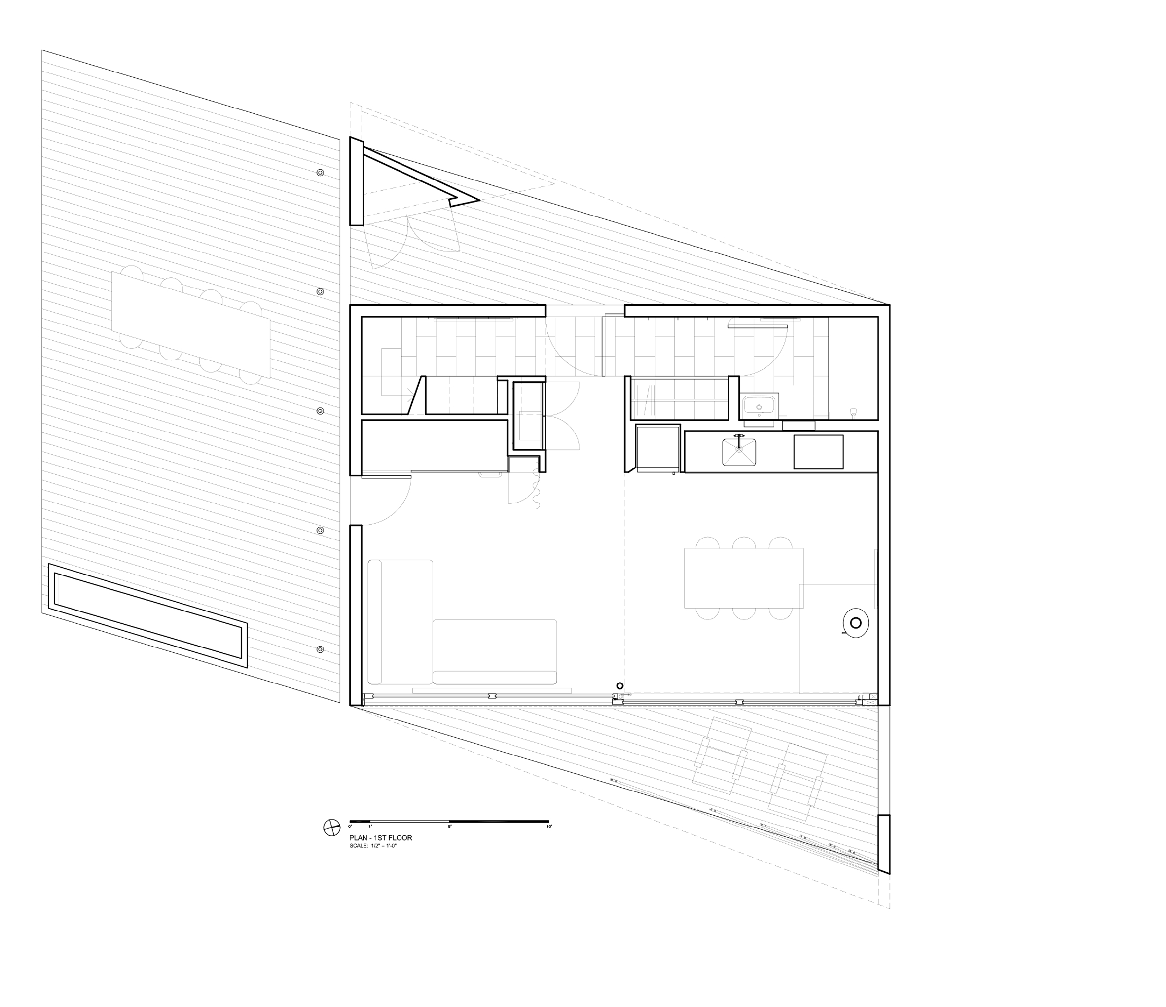 Cabin on a Rock by I-Kanda Architects