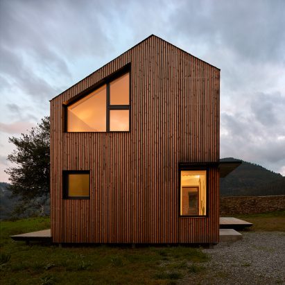 Dezeen's top 10 houses of 2018: Casa Montaña, Spain, by Baragaño Architects