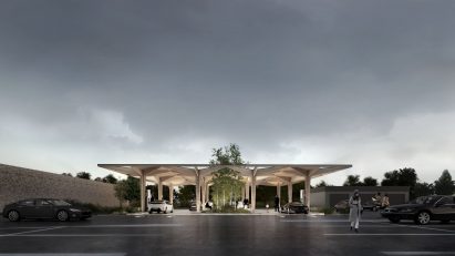 COBE electric car charging station
