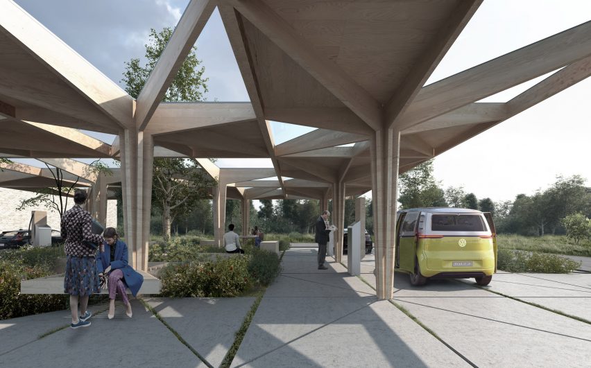 COBE electric car charging station