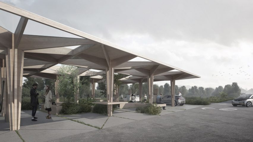 COBE electric car charging station