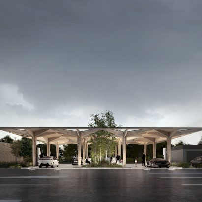 COBE electric car charging station