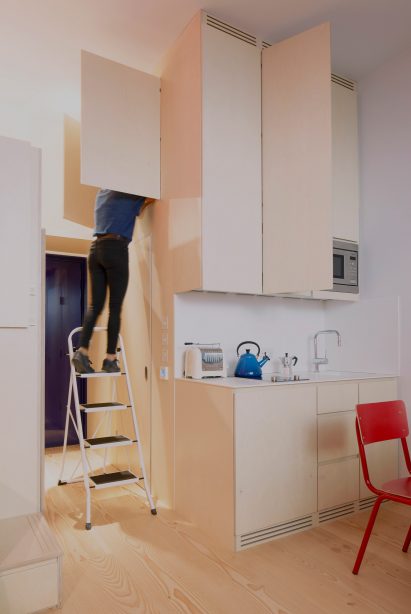 Compact Living flat by Ab Rogers Design