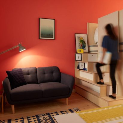 Latest Dezeen Mail features a tiny London apartment and The Guardian’s redesign