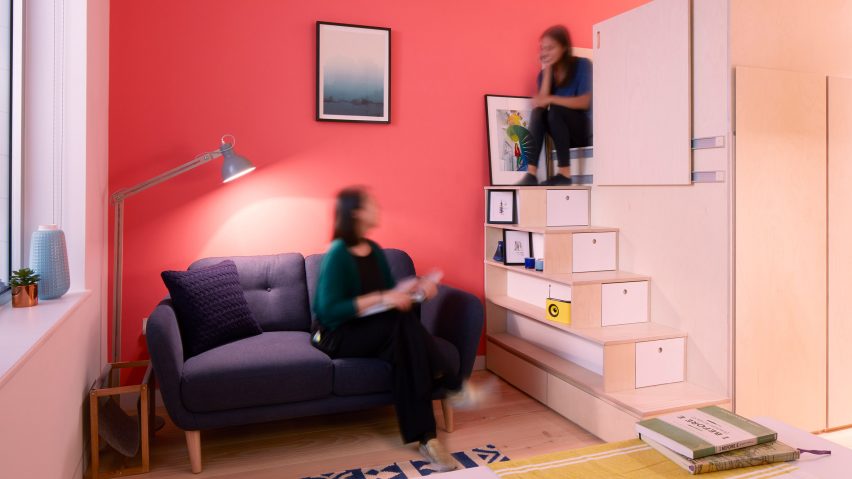 Compact Living flat by Ab Rogers Design