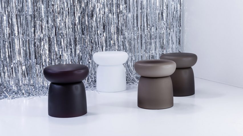 Sebastian Herkner creates confectionery-inspired glass tables for Pulpo
