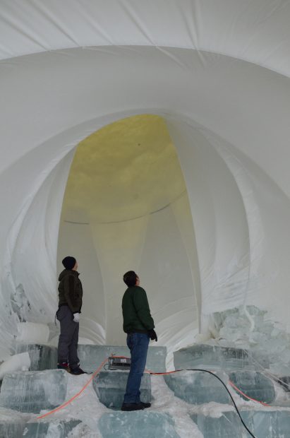 Flamenco Ice Tower by Eindhoven University of Technology