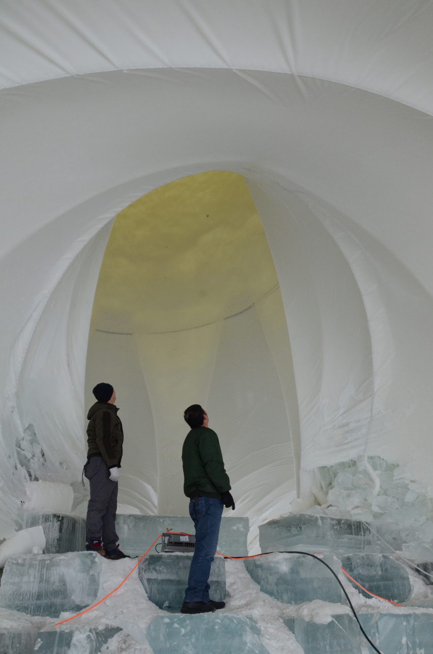 Flamenco Ice Tower by Eindhoven University of Technology