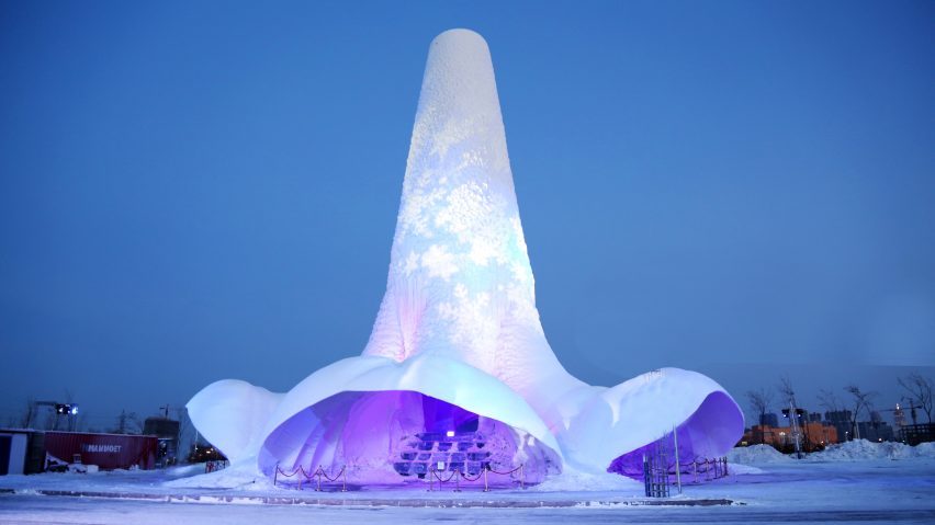 Flamenco Ice Tower by Eindhoven University of Technology