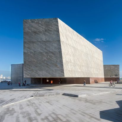 Concrete architecture and interiors are showcased on our updated Pinterest board